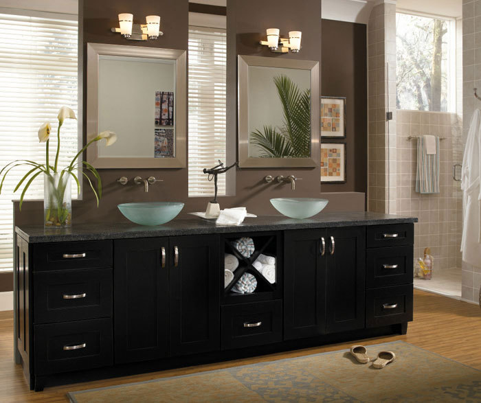 Diamond Distinction And Edge Bathroom Vanity Cabinets